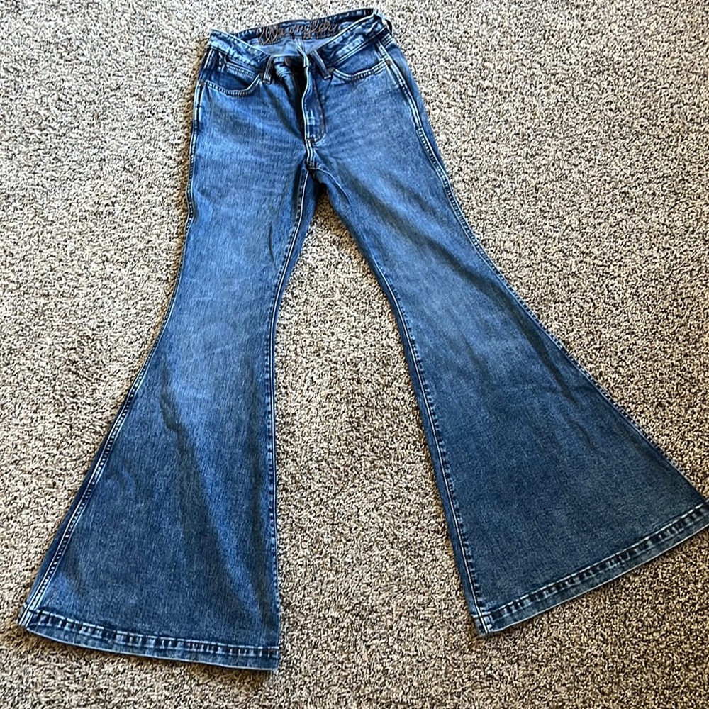 Wrangler High Rise Flare Jeans